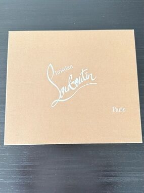 Christian Louboutin Box - Tan with White Logo